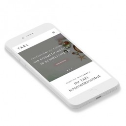 TAEL Kosmetikinstitut Webdesign Portfolio Created 21